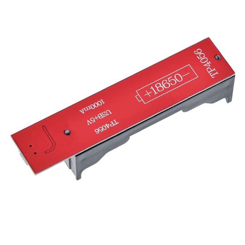 Vue des composants du module TP4056 avec micro USB